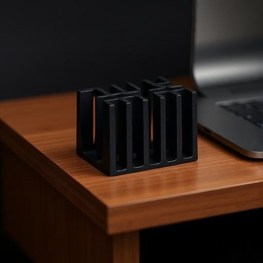 Organizador de cabos com 5 slots para mesa