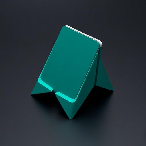 Suporte de celular dobrável estilo origami